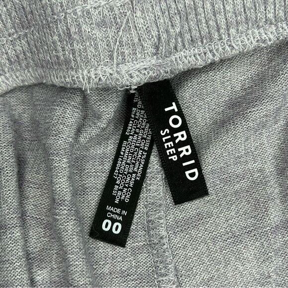 Torrid Sleep Light Weight Hacci Lounge Shorts women’s size 00X medium - Picture 5 of 6